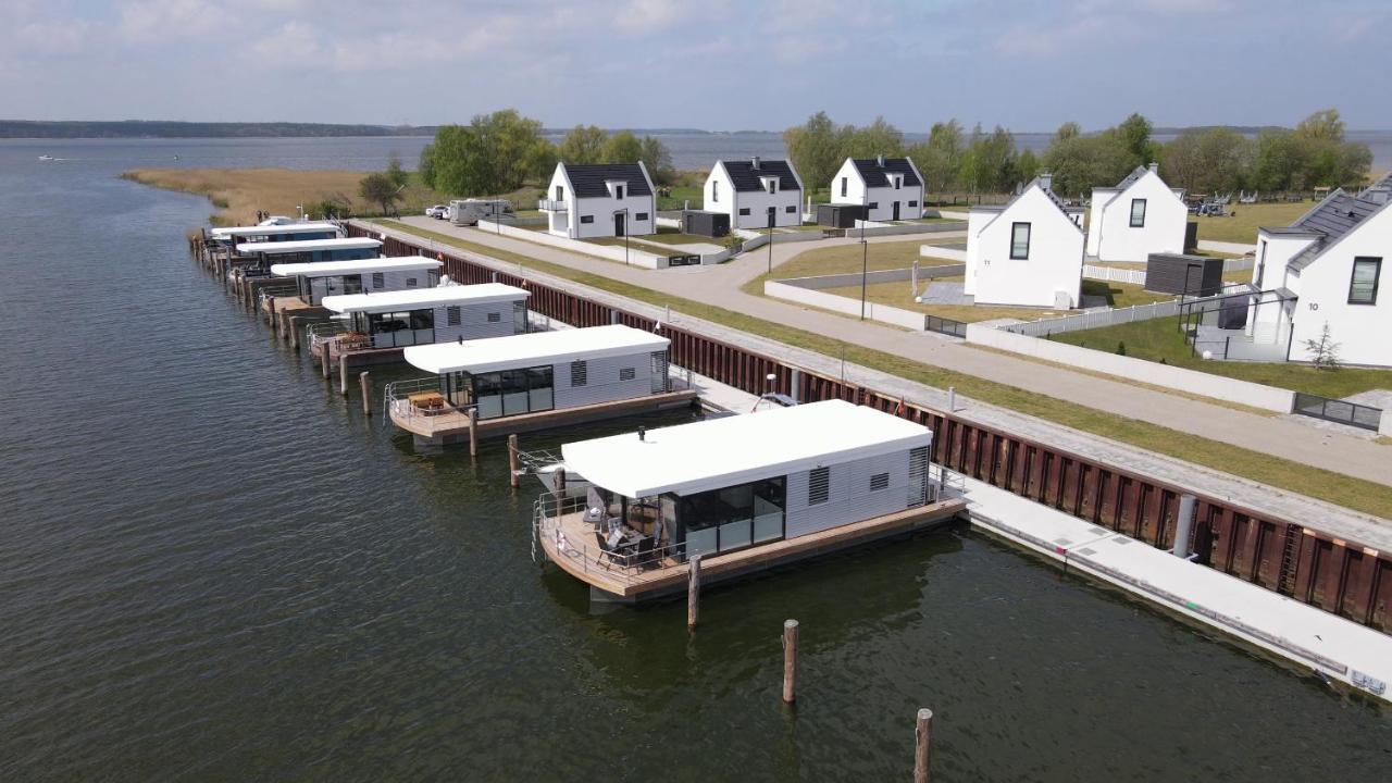 Hausboote Mitten Im Naturschutzgebiet Auf Usedom Villa Peenemunde Bagian luar foto