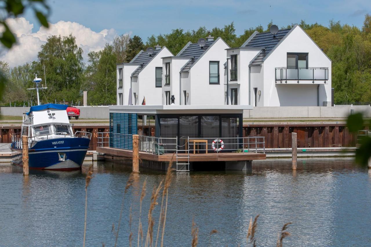 Hausboote Mitten Im Naturschutzgebiet Auf Usedom Villa Peenemunde Bagian luar foto
