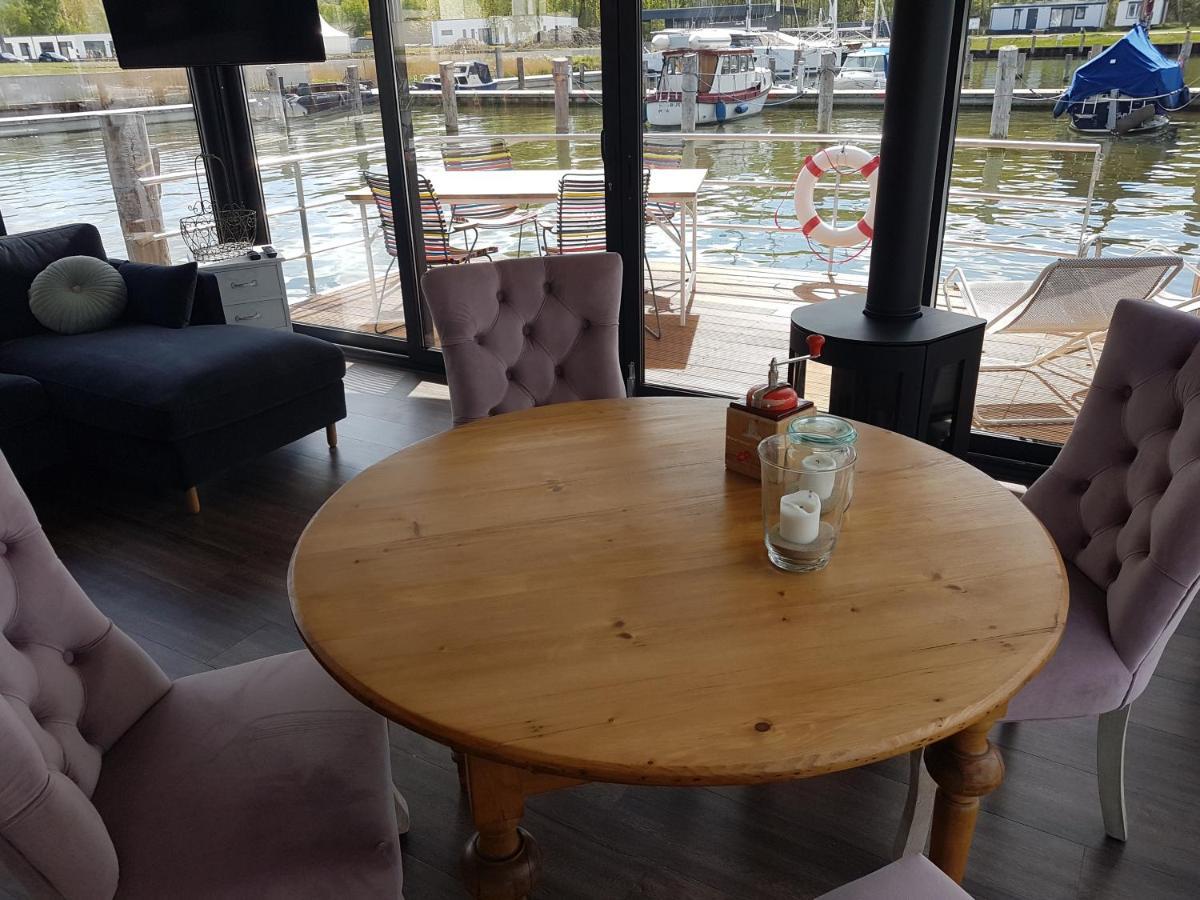 Hausboote Mitten Im Naturschutzgebiet Auf Usedom Villa Peenemunde Bagian luar foto